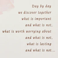 Birthday Card for Wife (Roses with Pattern)