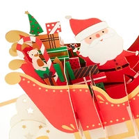 Signature Paper Wonder Pop Up Christmas Card (Santa's Sleigh)