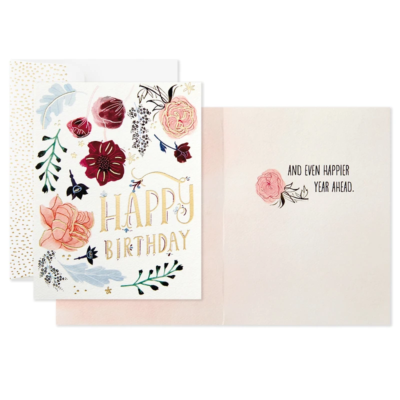 Good Mail Birthday Card for Women (Happy Year Ahead)