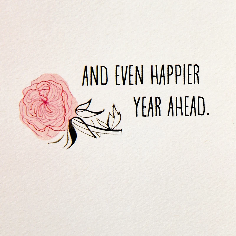 Good Mail Birthday Card for Women (Happy Year Ahead)