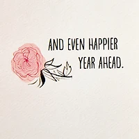 Good Mail Birthday Card for Women (Happy Year Ahead)