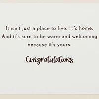 Housewarming Card (Welcome Home Doormat)