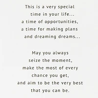 Graduation Card for Her (Remarkable Young Woman)