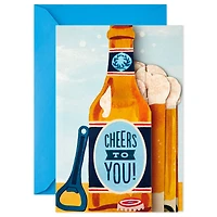 Paper Wonder Displayable Pop Up Birthday Card (Beer)