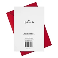 I Love You Photographic Snowy Scene