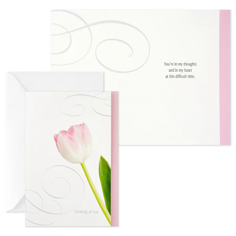 Assorted Sympathy Cards (Flowers, 12 Cards and Envelopes)