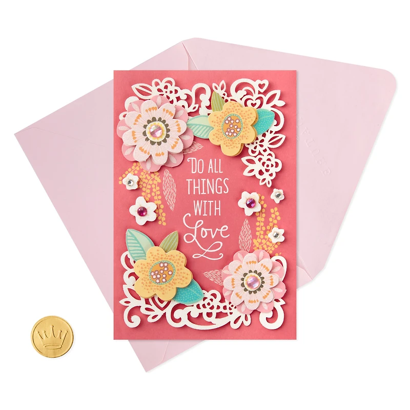 Goodness and Love Birthday Card