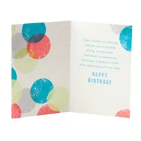 Circles 80th Birthday Card