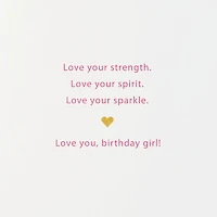 Love Your Sparkle Birthday Card for Her