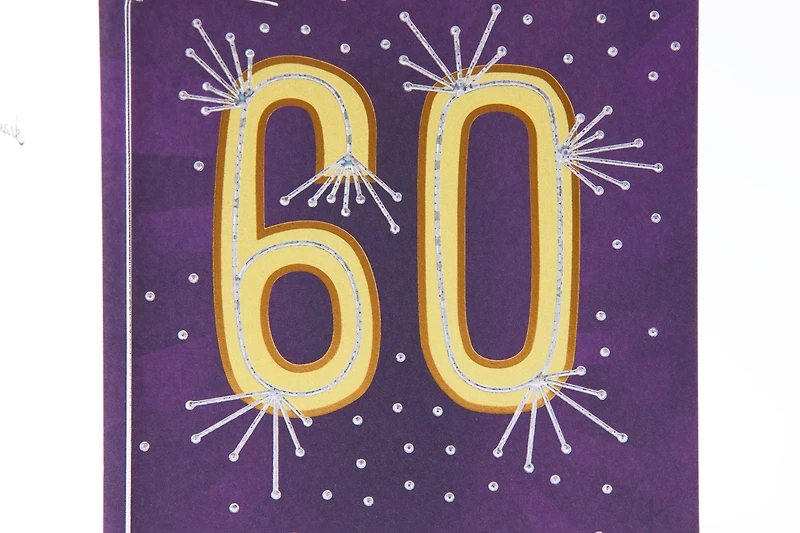 Spark of Light 60th Birthday Card