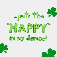 Snoopy Happy Dance Sound Card