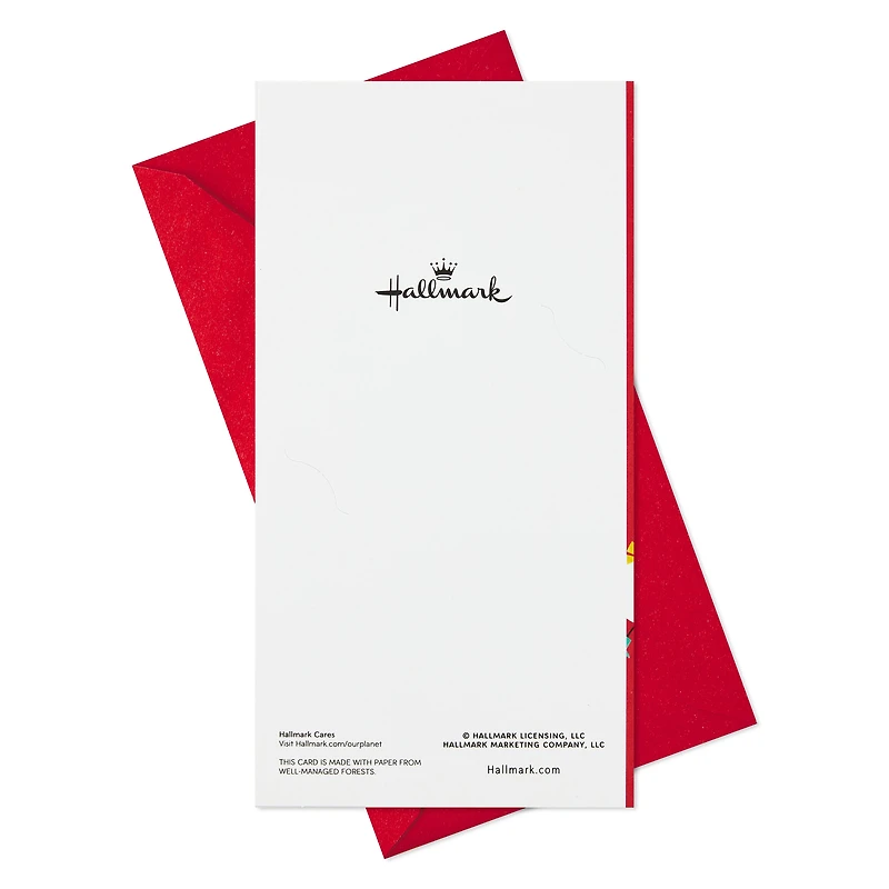 Snowmen and Santas Assorted Money Holder Christmas Cards, Pack of 6