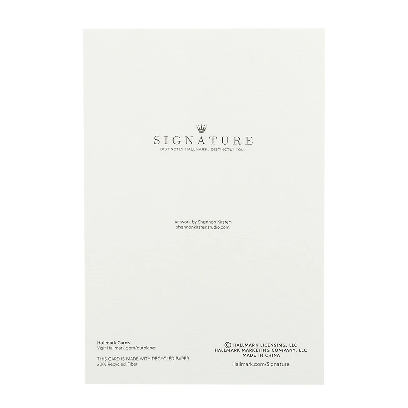 Signature Wedding Card (Happily Ever After)