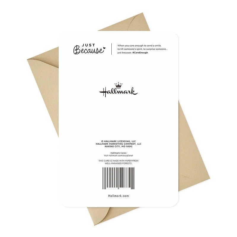 Dog Wearing Glasses Thinking of You Card