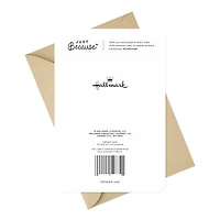 Dog Wearing Glasses Thinking of You Card