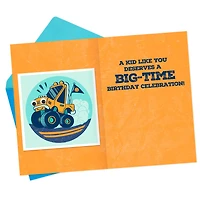 Monster Truck Birthday Card