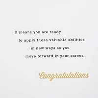Master's Degree Graduation Card (Show the World What You Can Do)
