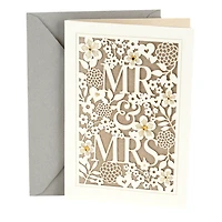 Wedding Card (Mr. & Mrs.)