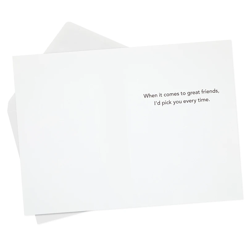 Friendship Card, Thank You Card, Thinking of You Card (Pick You)