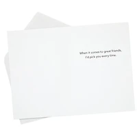 Friendship Card, Thank You Card, Thinking of You Card (Pick You)