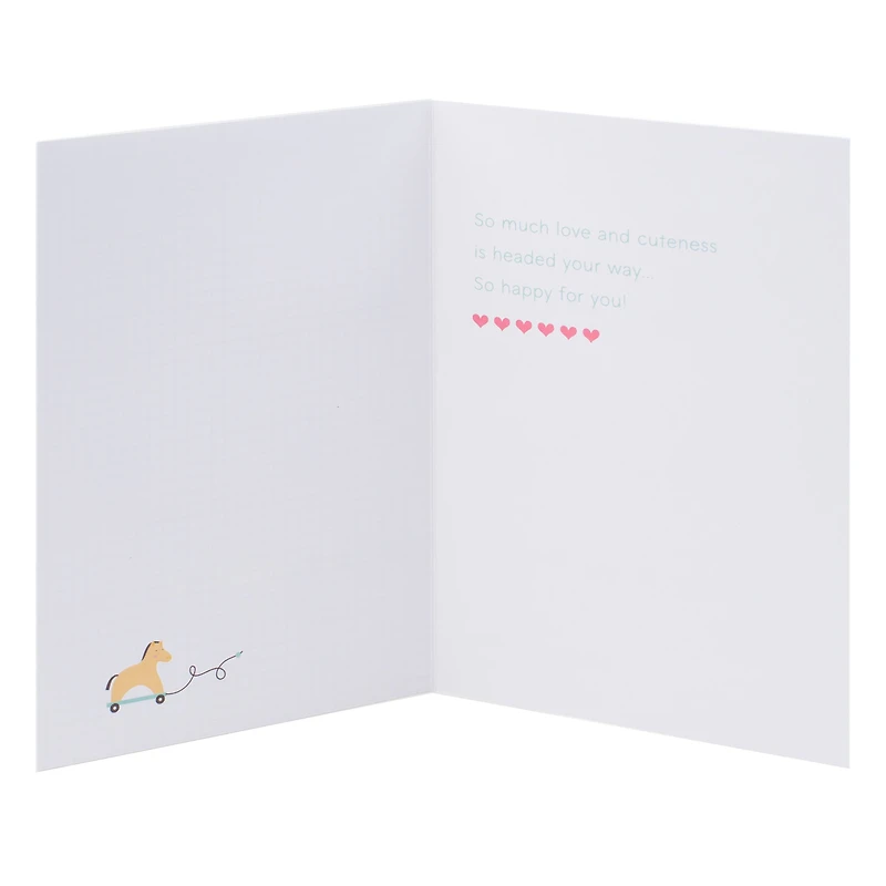 Signature Baby Shower Card (Baby Icons)