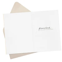 Forever Remembered and Loved Sympathy Card