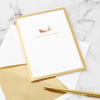 Signature Paper Wonder Pop Up Christmas Card (Santa's Sleigh)