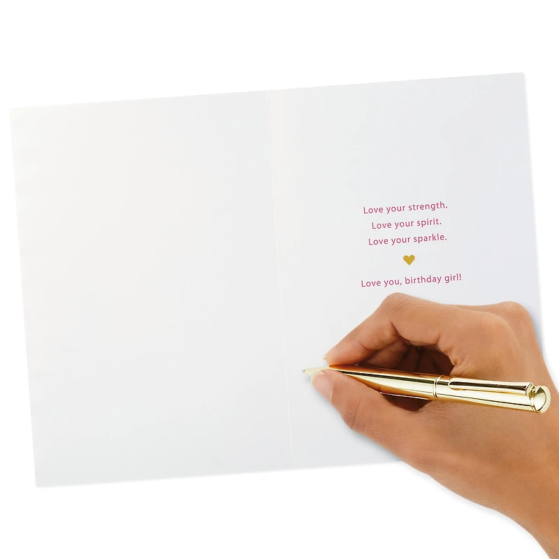 Love Your Sparkle Birthday Card for Her