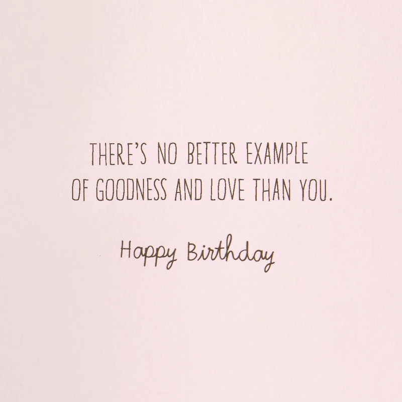 Goodness and Love Birthday Card