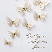 Signature Sympathy Card (Butterflies)