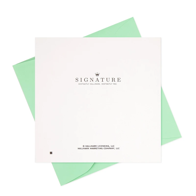 Signature Congratulations Card (Confetti)