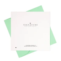 Signature Congratulations Card (Confetti)