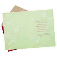 Christmas Card for Daughter (Heart Ornament)