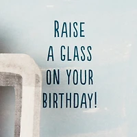 Paper Wonder Displayable Pop Up Birthday Card (Beer)