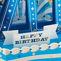 Paper Wonder 70th Birthday Pop Up Card (Celebrating You)