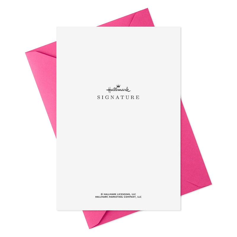 Signature Birthday Card for Mom (Flowers)