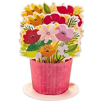 Beautiful You Flower Bouquet 3D Pop-Up Card