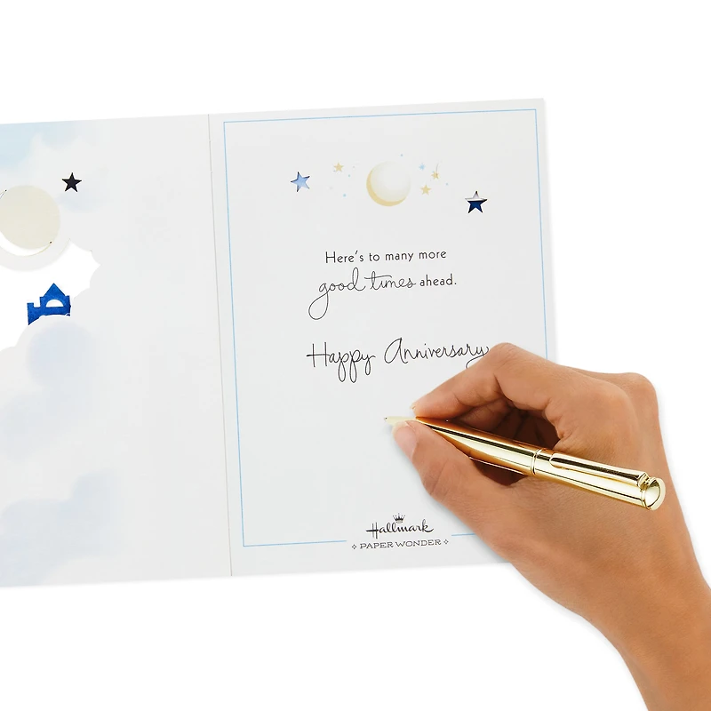 Paper Wonder Displayable Pop Up Anniversary Card (Adventure Continues)