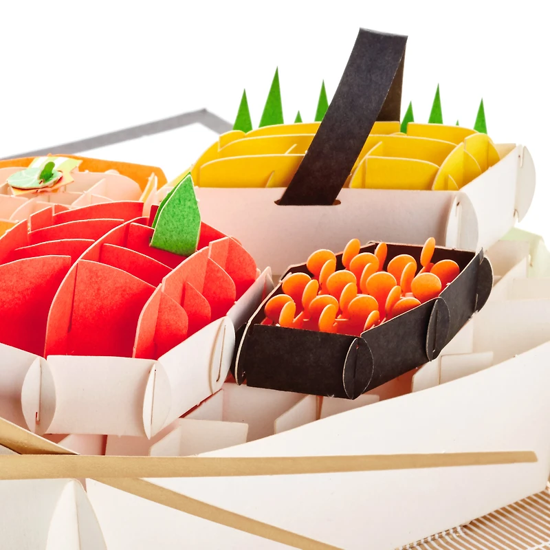 Everything That Makes You Happy Sushi 3D Pop Up Birthday Card