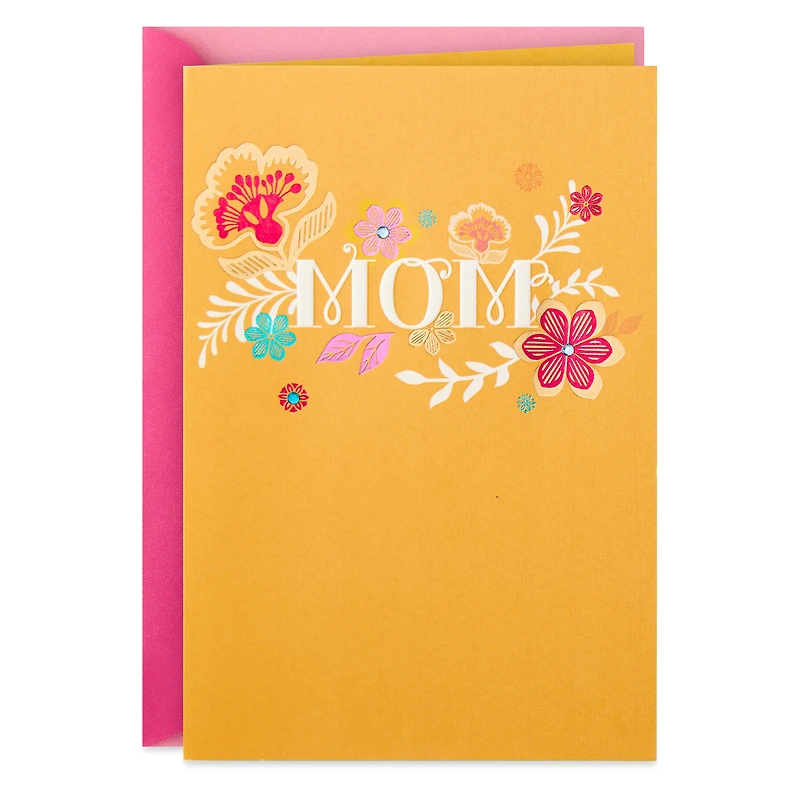 Love You So Much Birthday Card for Mom