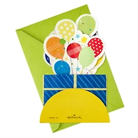 Paper Wonder Birthday Pop Up Card (Balloons)