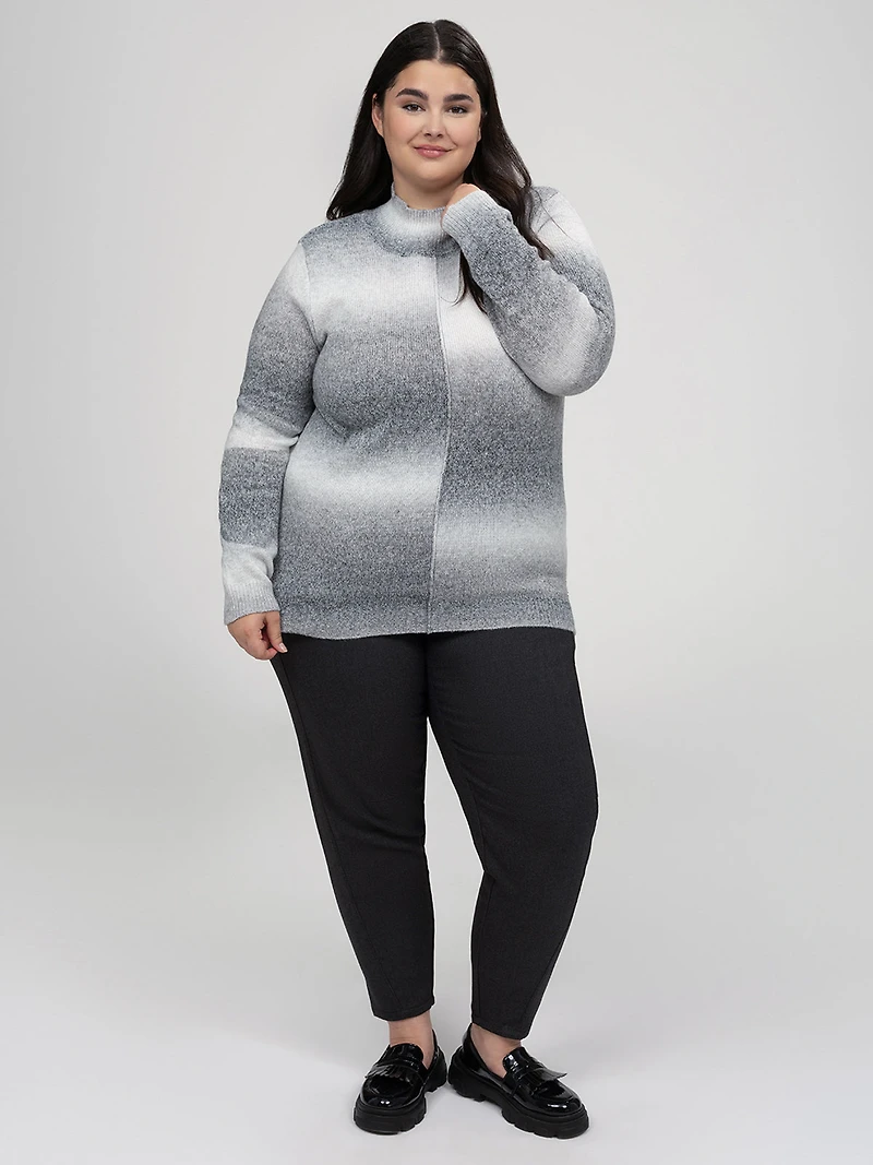 Long-sleeve pullover sweater