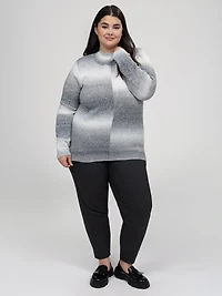 Long-sleeve pullover sweater