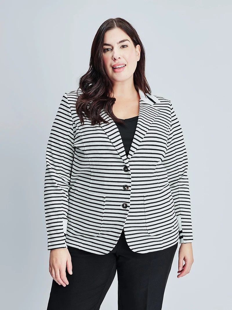 Veste en tricot à manches longues