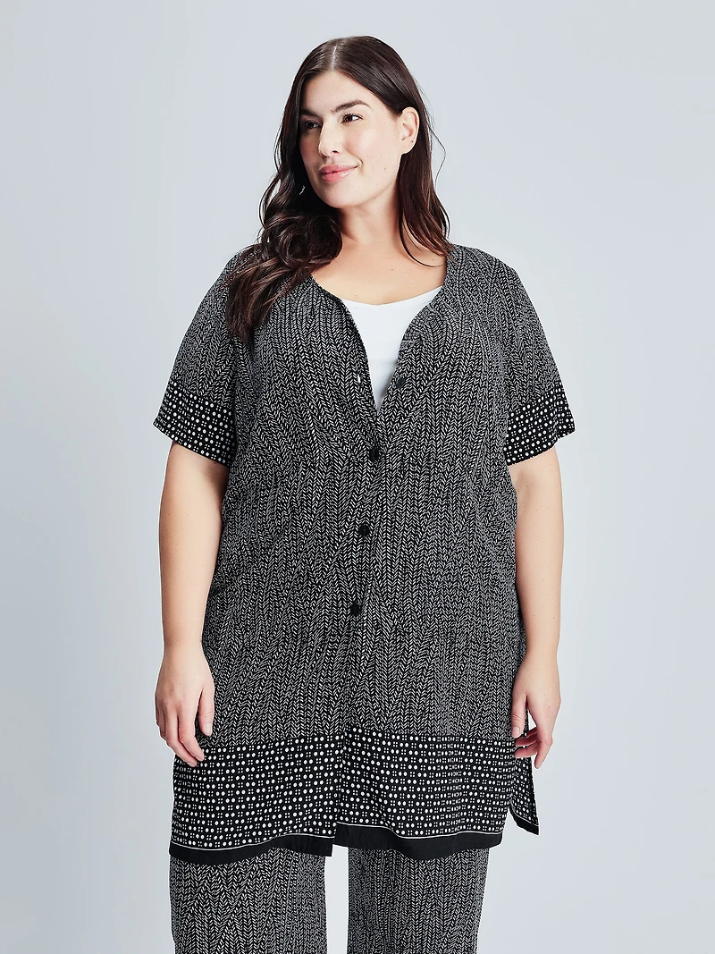 Blouse à manches courtes