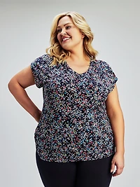 Tunique à manches courtes