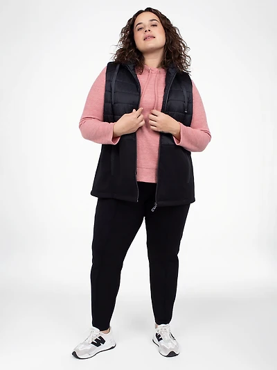 Semi-fitted coat