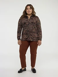 Blouse à manches longues avec boutons