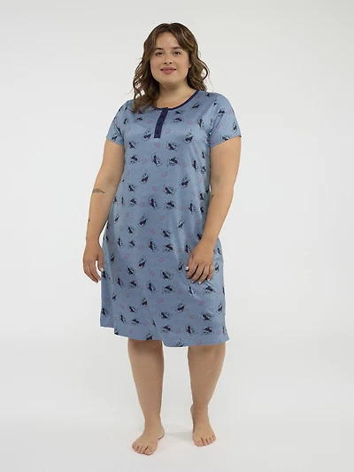 Straight nightgown
