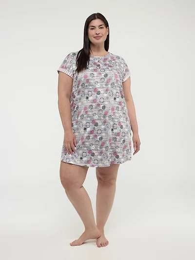 Robe de nuit évasée